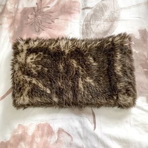 Garage Reversible Faux Fur and Knit Snood/Scarf